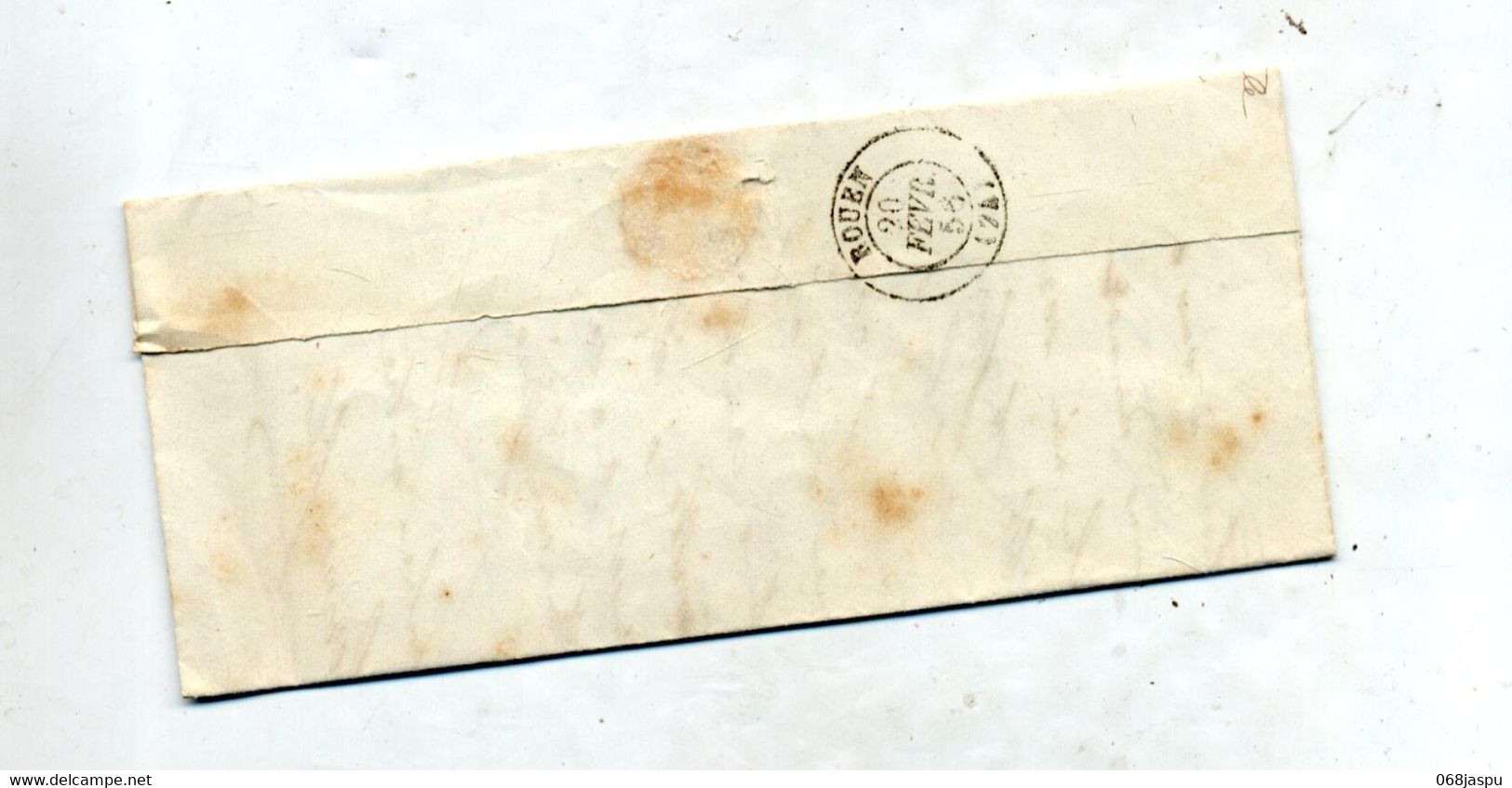 Lettre Cachet Bernay + 30 + Rouen + Rouen - 1801-1848: Precursori XIX