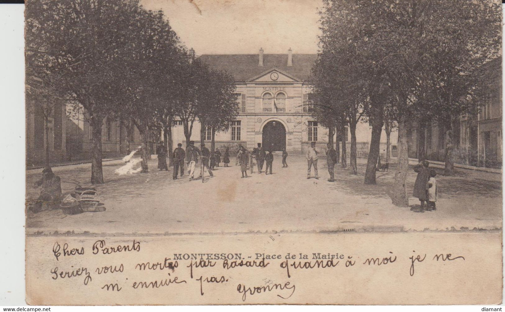 MONTESSON (78) - La Place De La Mairie - En L'état - Montesson