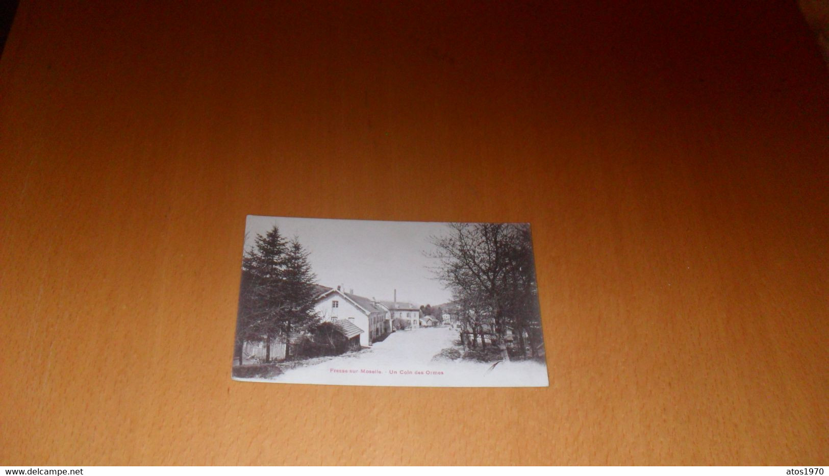 CARTE POSTALE ANCIENNE CIRCULEE DE 1932../ FRESSE SUR MOSELLE.- UN COIN DES ORMES... - Fresse Sur Moselle