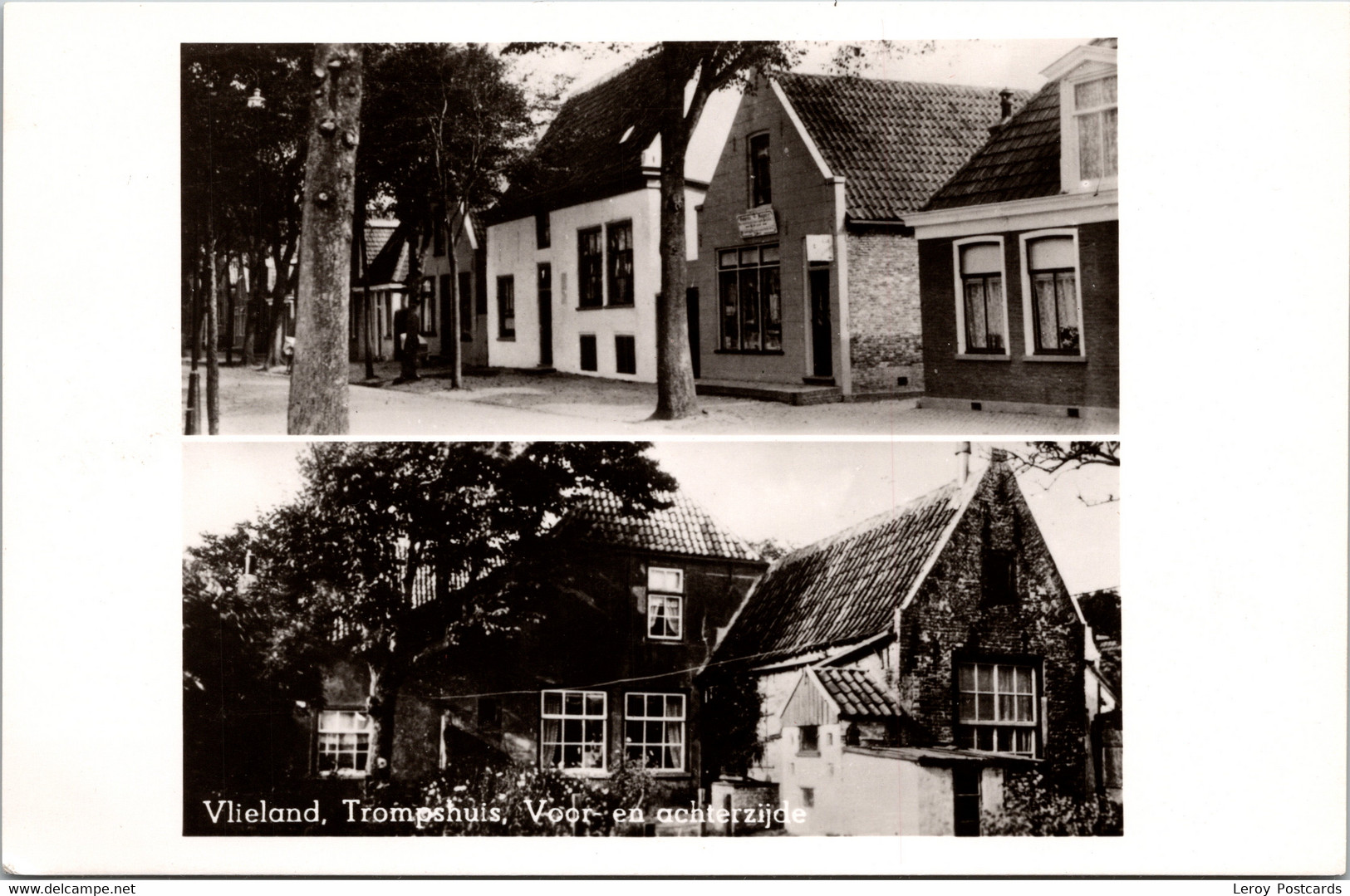 #2247 -  Vlieland, Trompshuis Voor En Achter 1948 (WE) - Vlieland