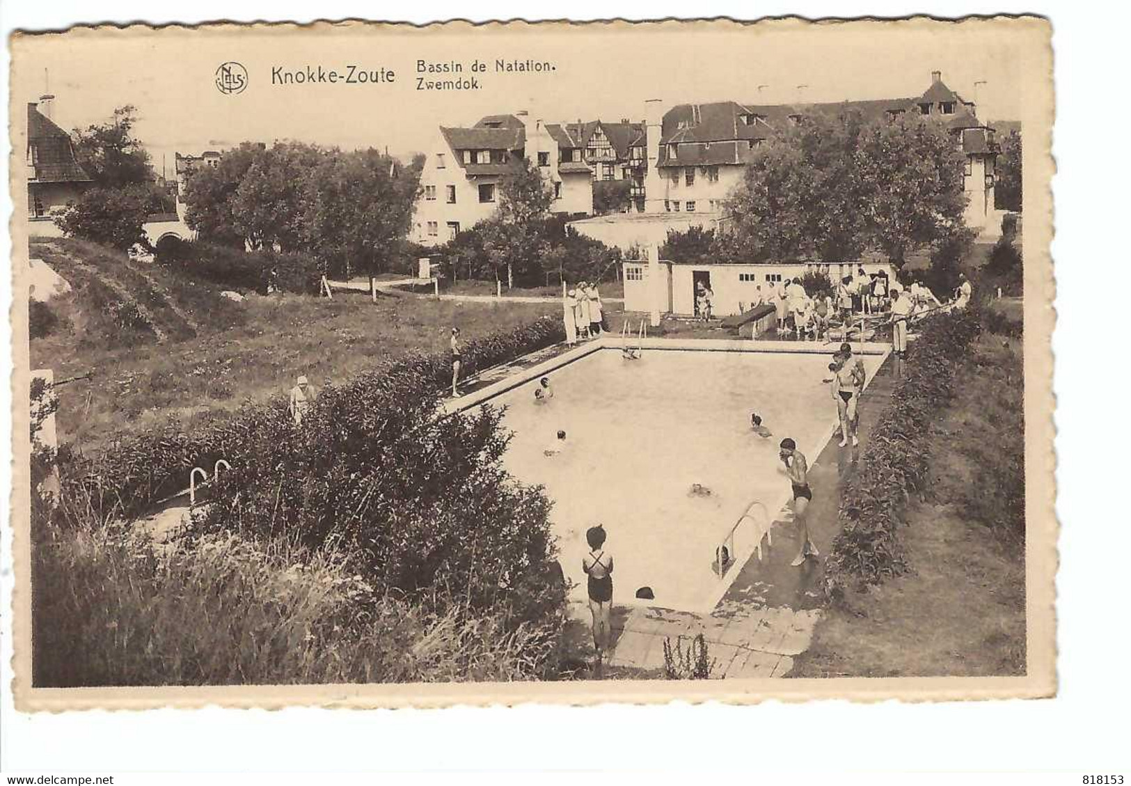 Knokke-Zoute  Zwemdok  Bassin De Natation - Knokke