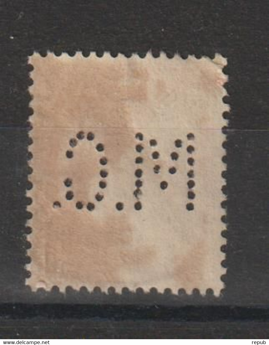 France Perforé Ancoper MC 14 Sur 283 - Used Stamps