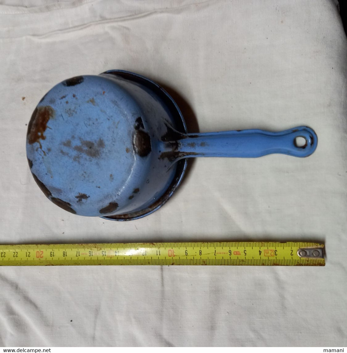 Casserole Vintage Emaillée Pour Cinema Ou Autre - Pots