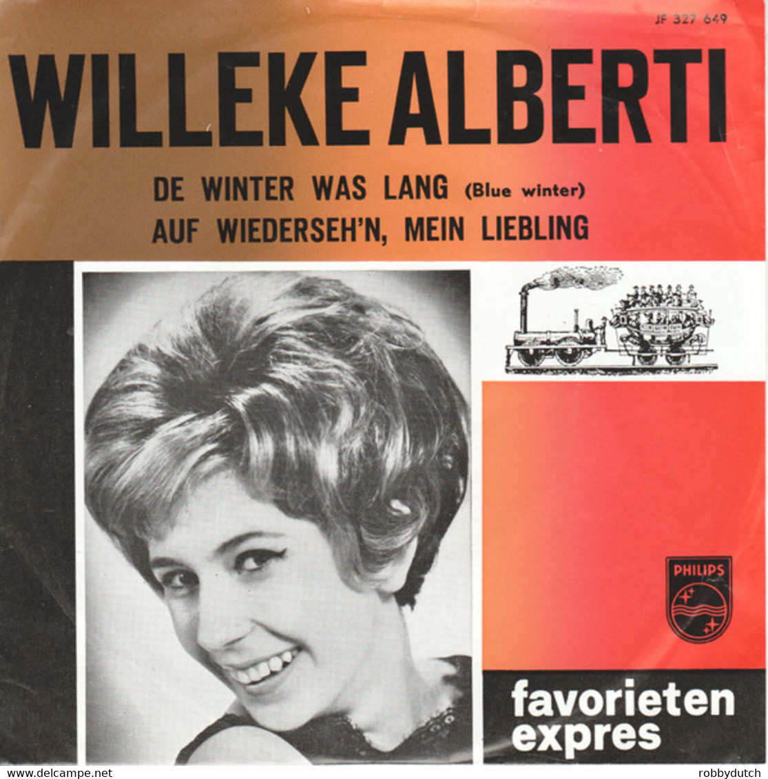 * 7"  *  WILLEKE ALBERTI - DE WINTER WAS LANG (Favorieten Expres 1964 EX) - Autres - Musique Néerlandaise