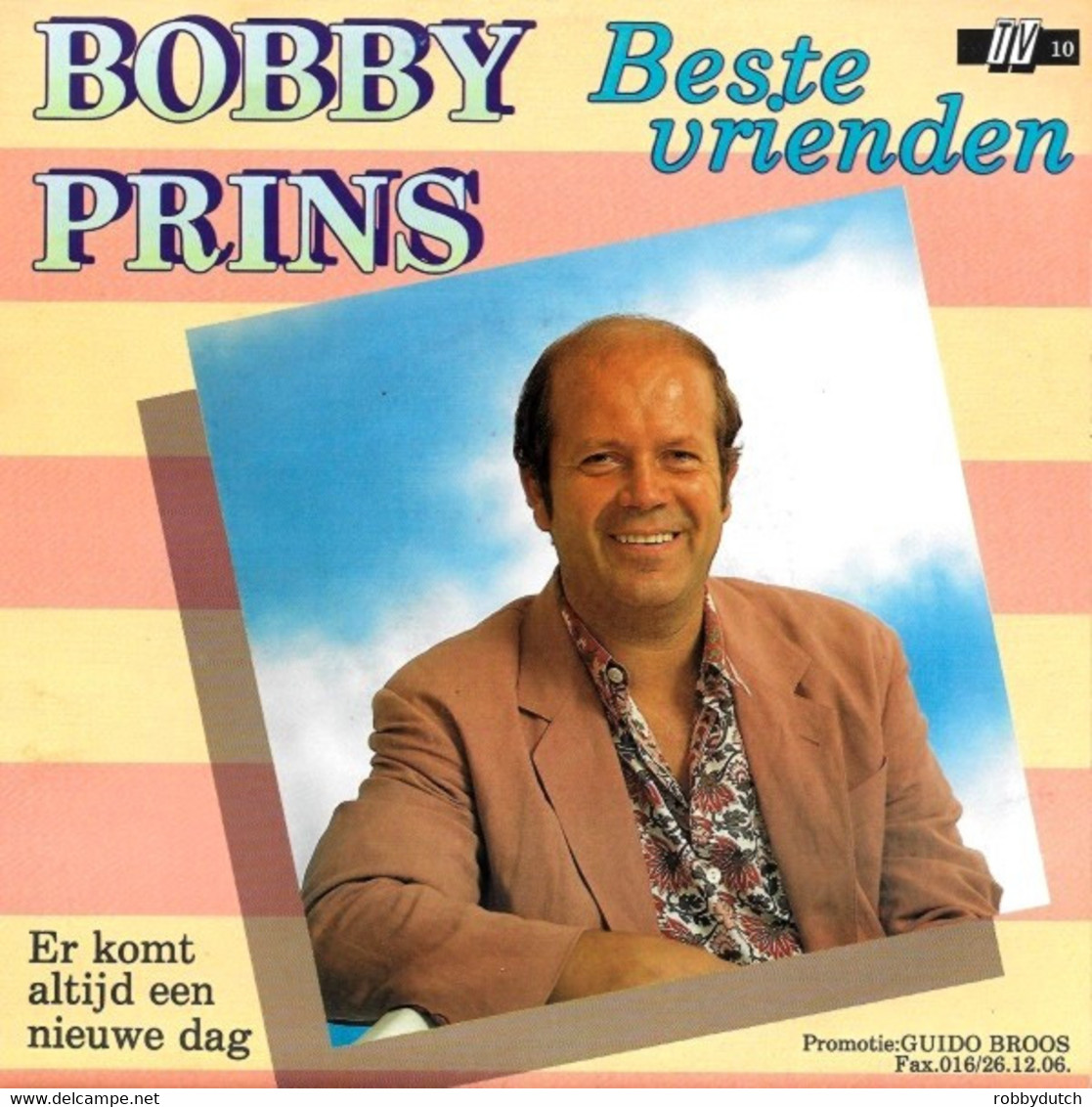 * 7" *  BOBBY PRINS - BESTE VRIENDEN (Belgie 1992 EX!!) - Otros - Canción Neerlandesa