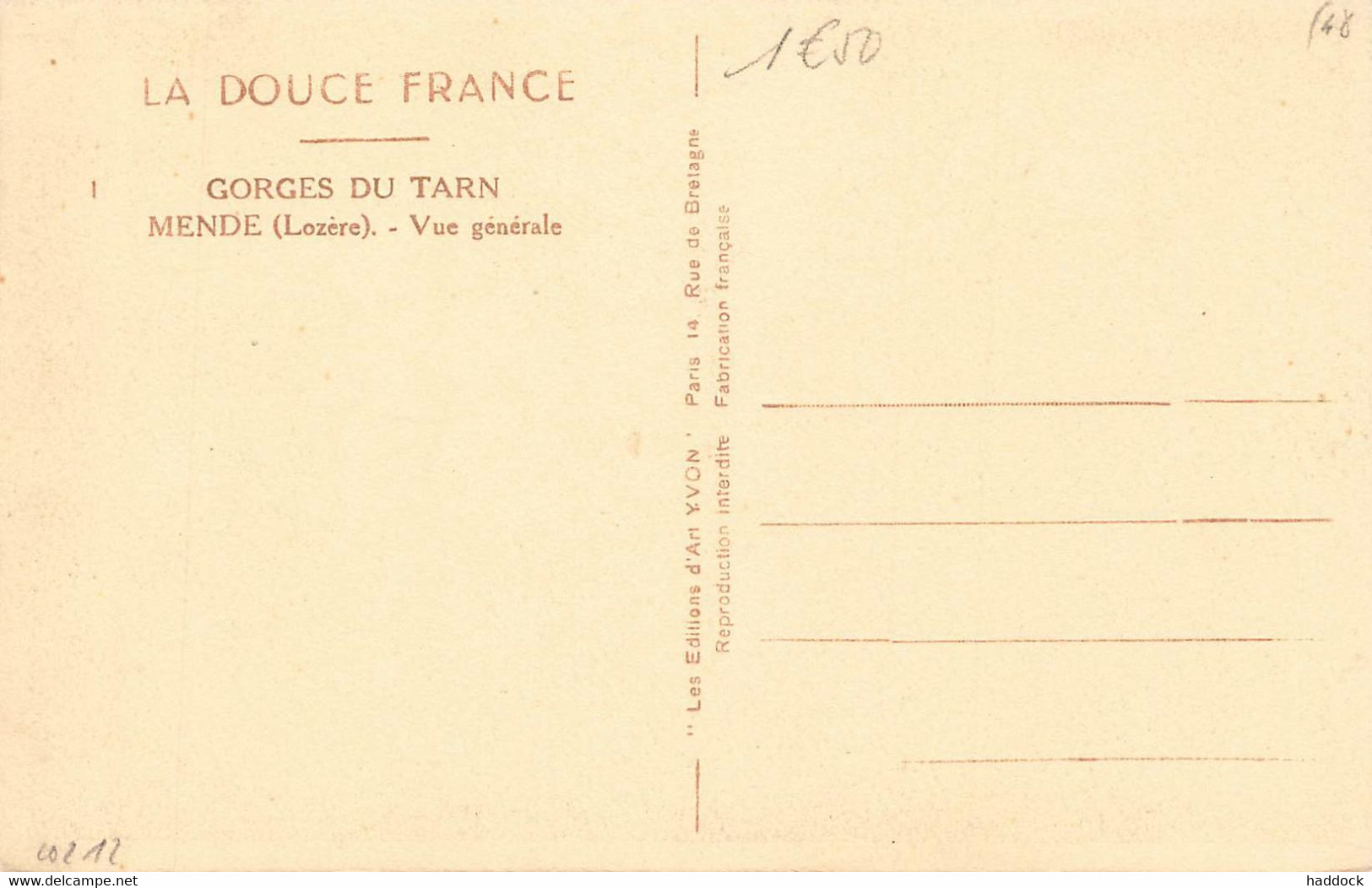 MENDE : VUE GENERALE - Mende