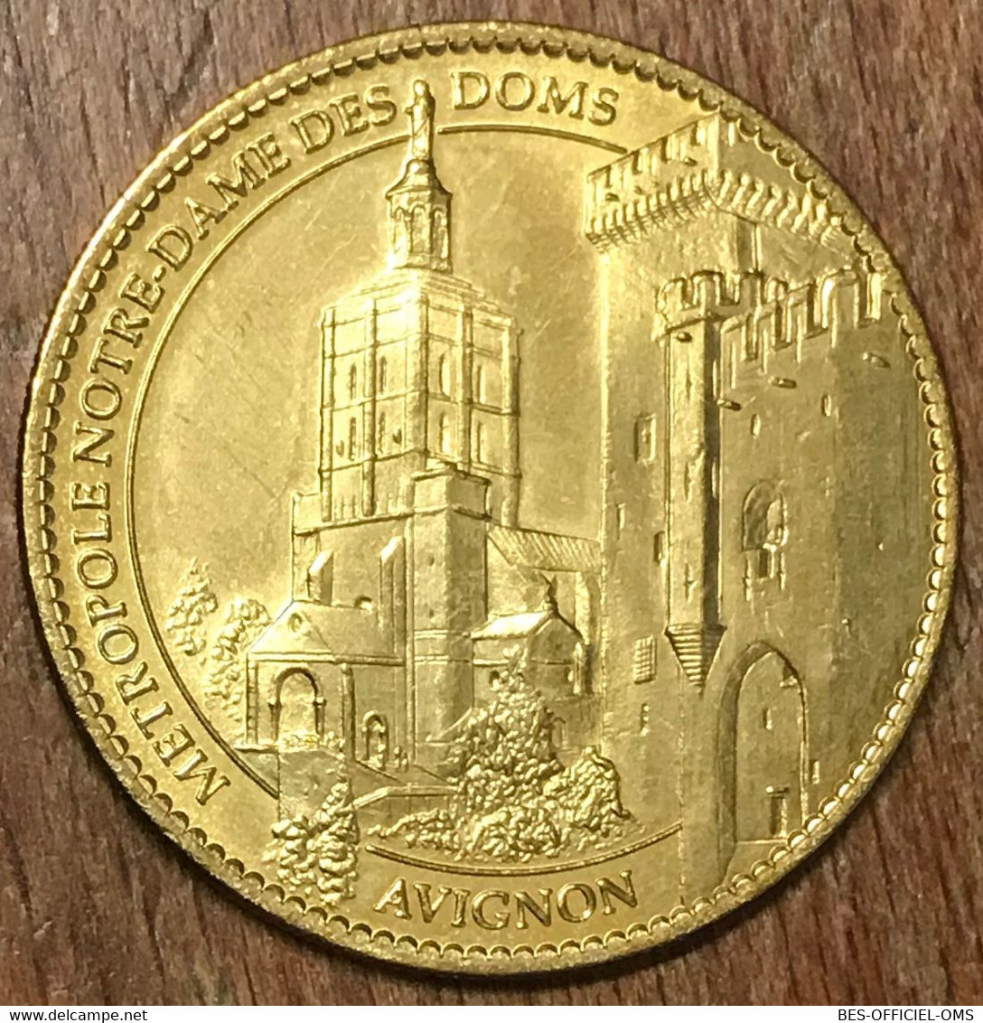 84 AVIGNON NOTRE-DAME DES DOMS LE CLOCHER AB 2012 MÉDAILLE ARTHUS BERTRAND JETON TOURISTIQUE MEDALS TOKENS COINS - 2012