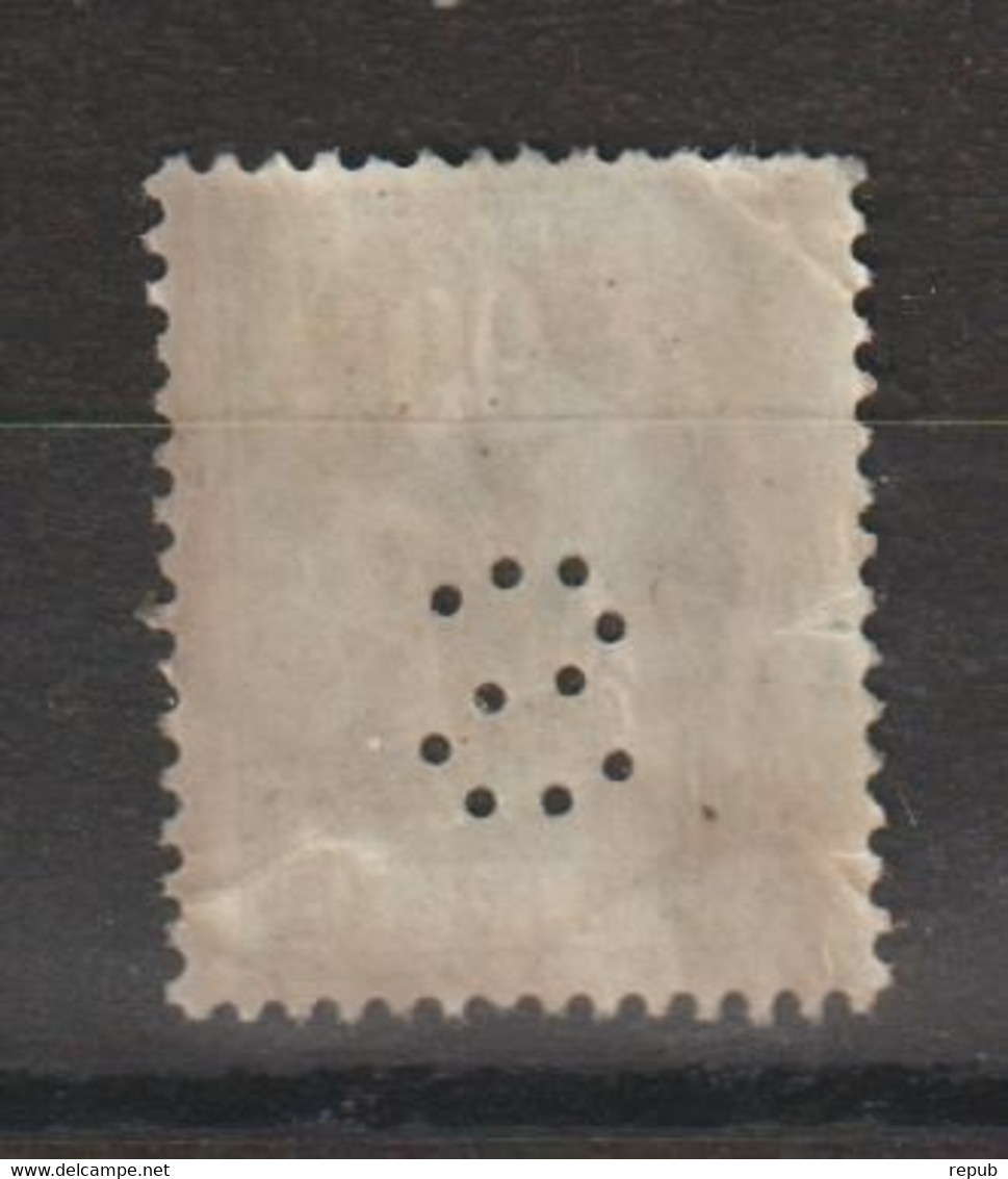 France Perforé Ancoper S 3 Sénat Sur 367 - Used Stamps