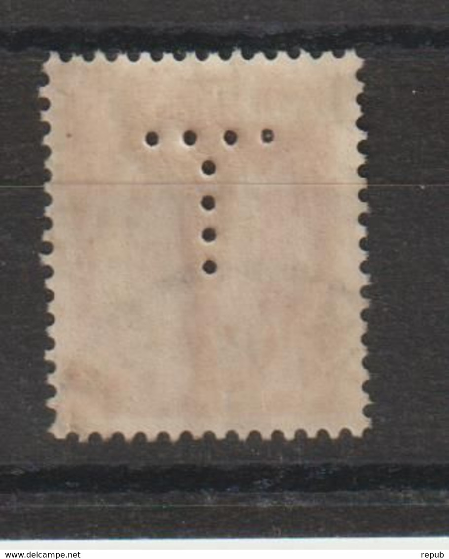 France Perforé Ancoper T 6 Sur 283 - Used Stamps