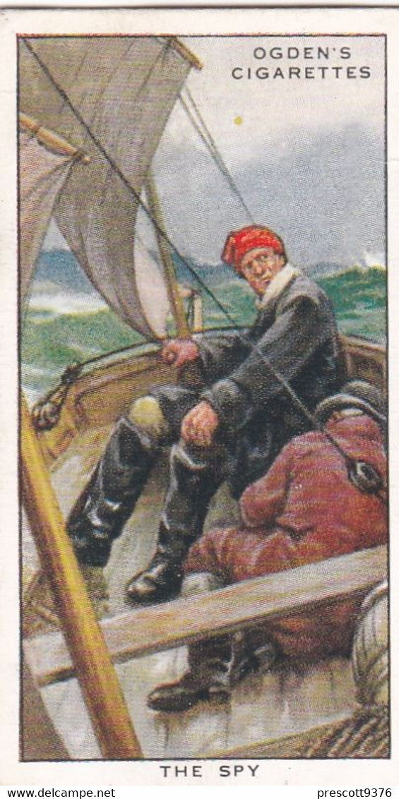 Smugglers & Smuggling 1932  - 12 The Spy -  Ogdens Original Cigarette Card - - Ogden's