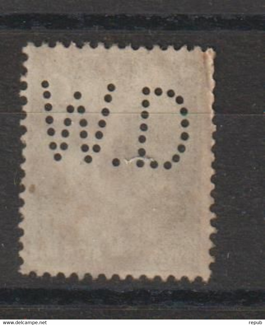 France Perforé Ancoper WD 18 Sur 137 - Used Stamps