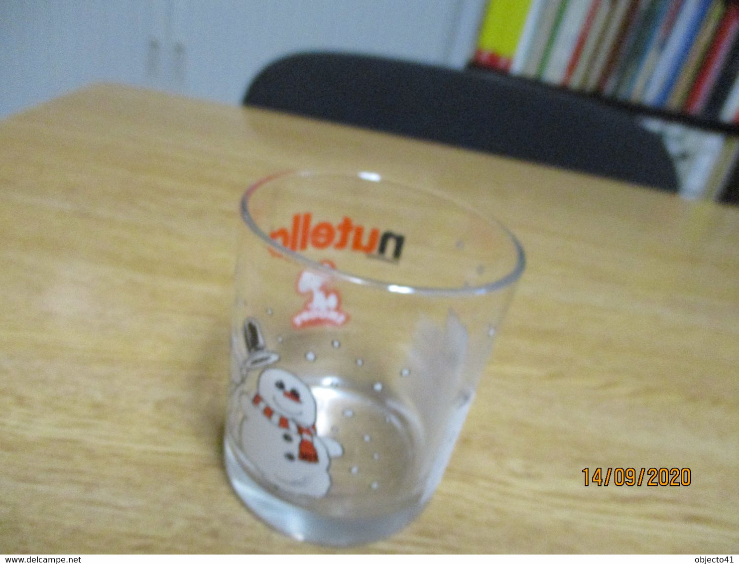 Promo Glass Advertising Verre Publicite Nutella Portugal Snoopy - Nutella