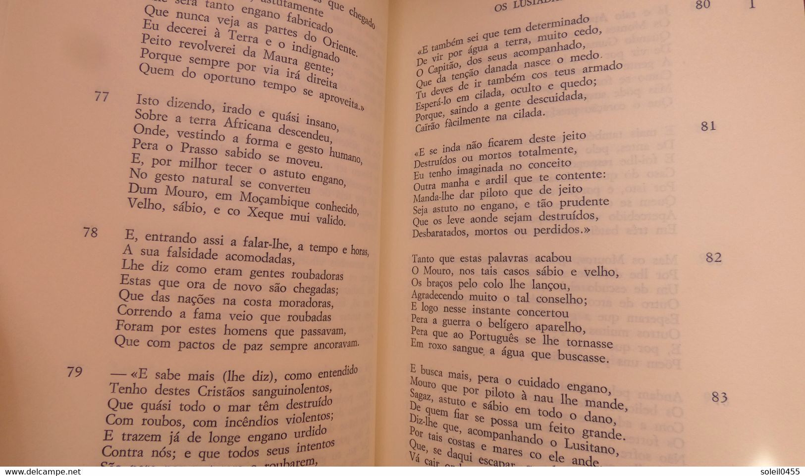 Os Lusiadas De Luis De Camoes - 1972 - Poesie