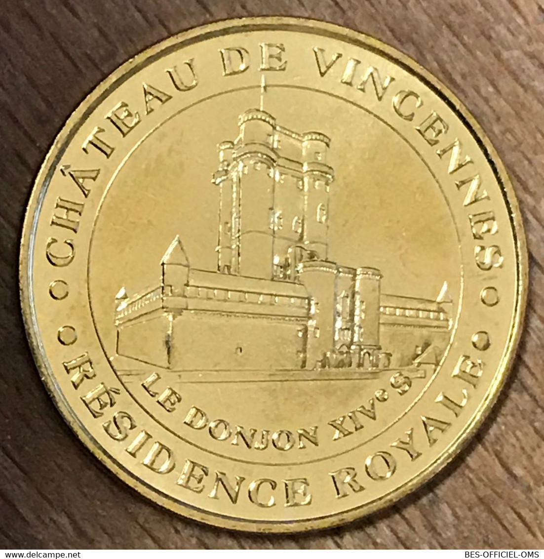 94 CHÂTEAU DE VINCENNES LE DONJON MDP 2018 MÉDAILLE SOUVENIR MONNAIE DE PARIS JETON TOURISTIQUE MEDALS TOKENS COINS - 2018