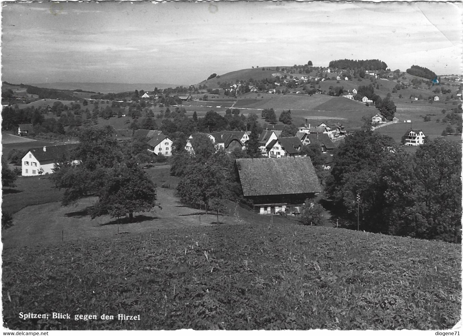 Spitzen Blick Gegen Den Hirzel - Hirzel