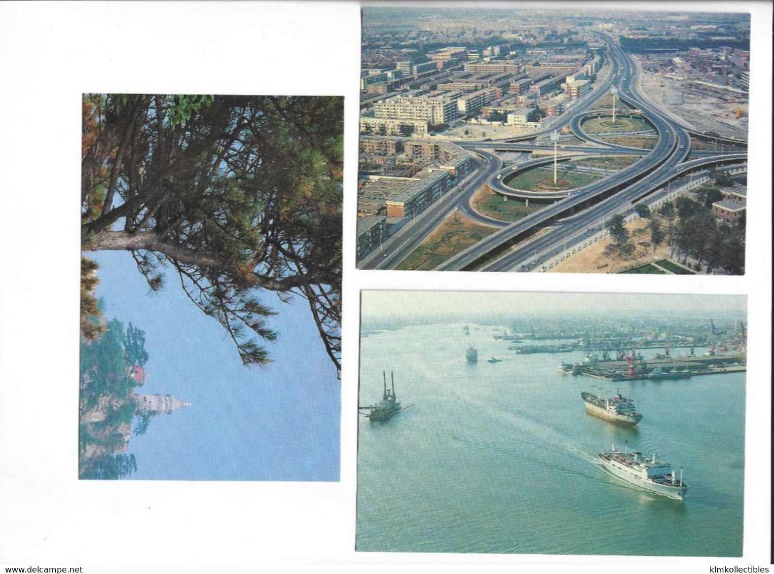 CHINA CHINE - TIANJIN - FOLDER WITH 10 POSTCARDS FULL SET MODERN