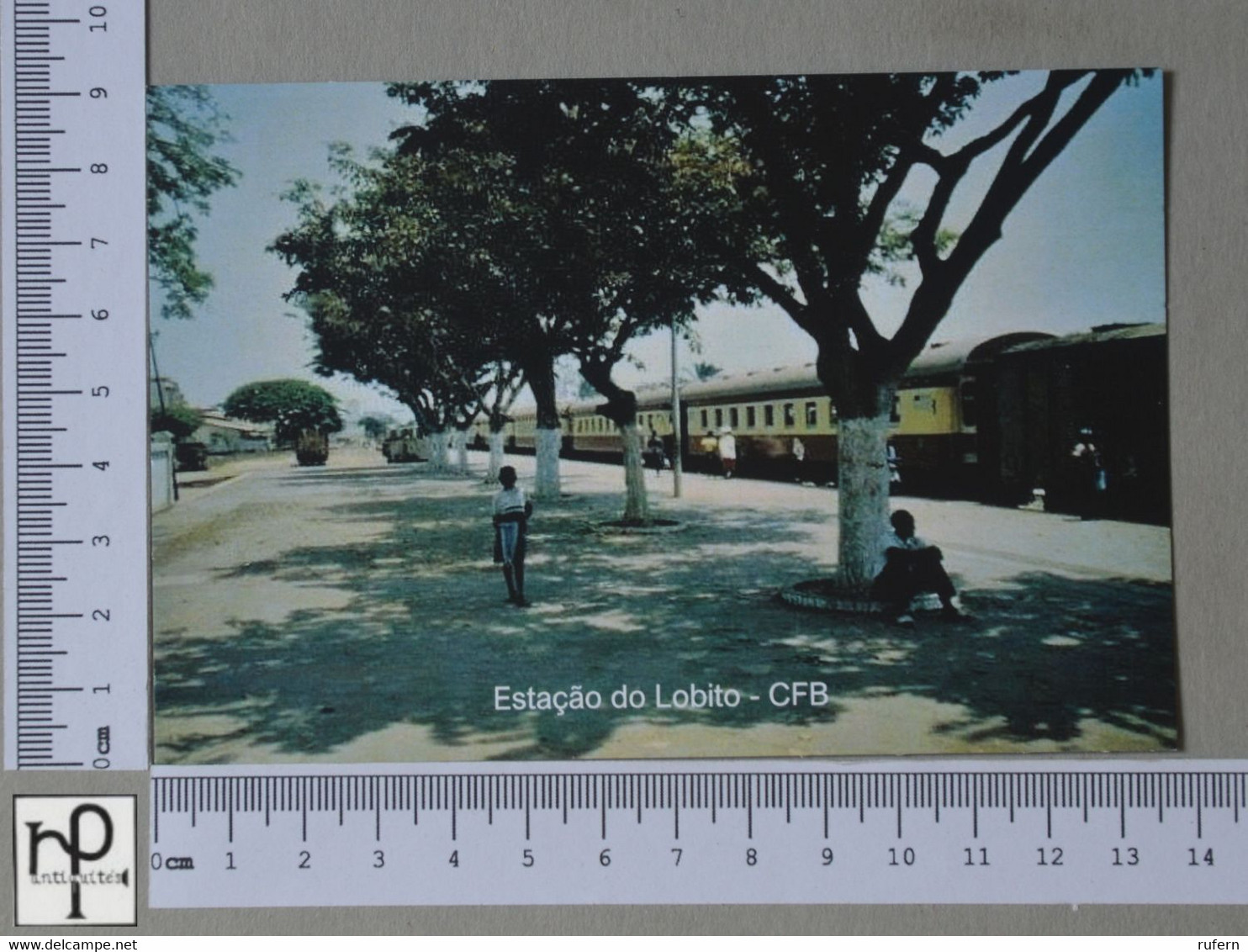 ANGOLA - ESTAÇÃO DO LOBITO -  CFB -   2 SCANS  - (Nº53010) - Angola