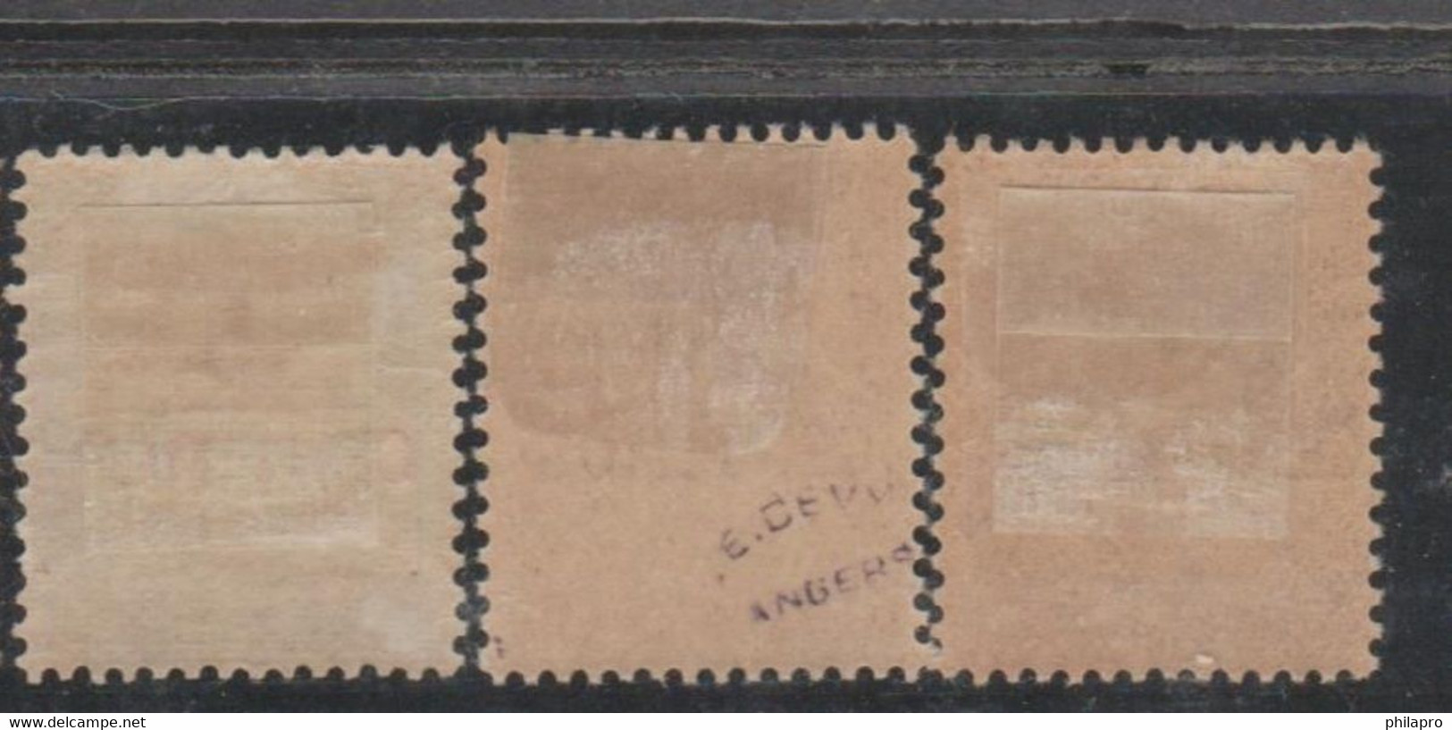 MAROC  3 Tmbres   *MH   HINGED  Short Set  Réf  R379 - Timbres-taxe