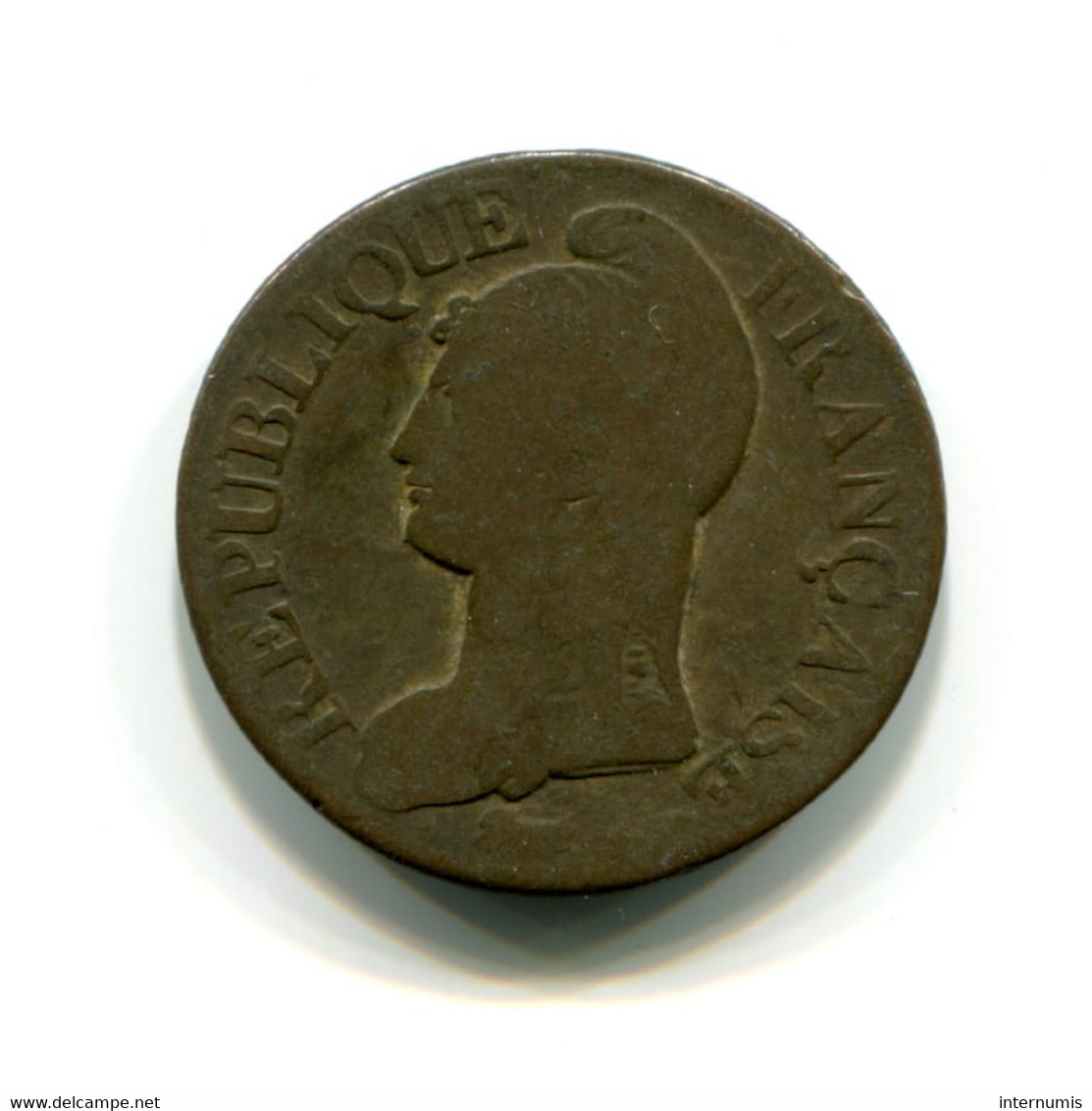 France, 5 Centimes, An 5-A, Dupre, Cuivre/Copper, Paris, TB (VF), KM#640, F.115/1, G.126 - 1795-1799 French Directory