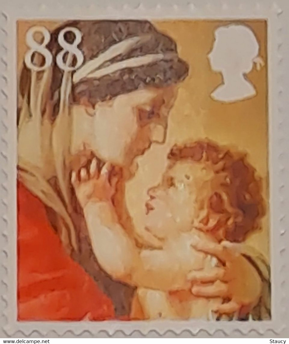 UK GB Great Britain QEII 2013 CHRISTMAS: Madonna & Child £0.88 / 88p (SG 3545), As Per Scan - Unclassified