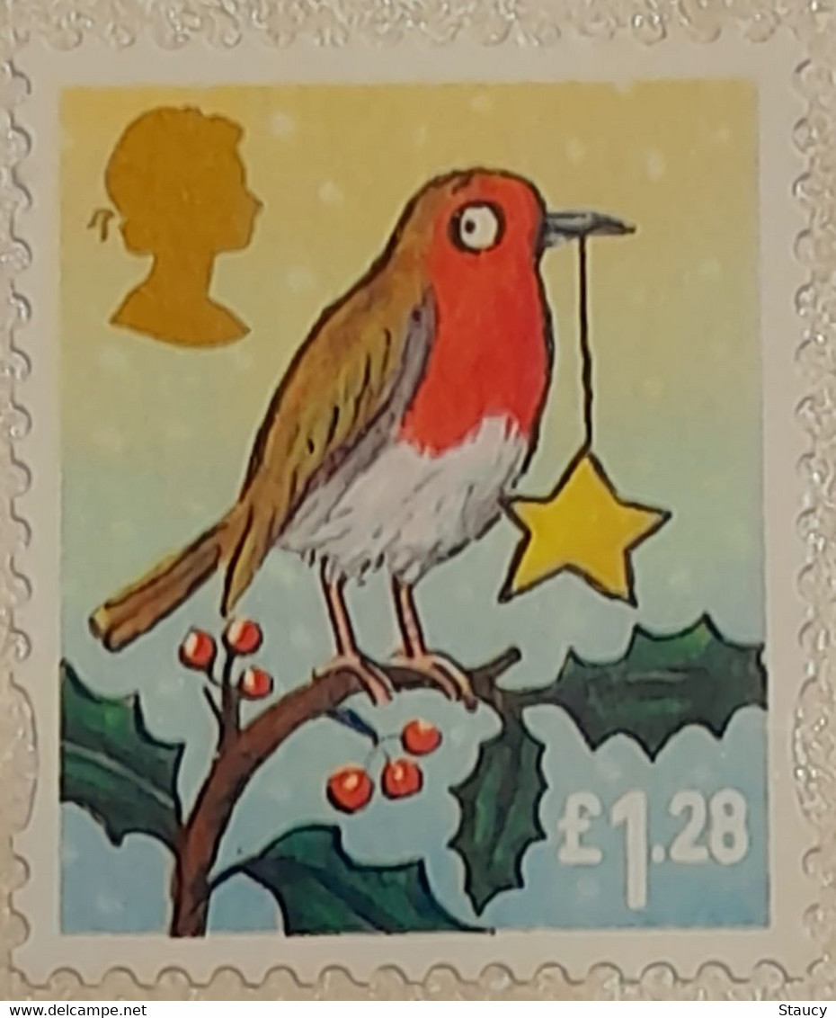 UK GB Great Britain QEII 2012 CHRISTMAS: Robin With Star £1.28 (SG 3420), As Per Scan - Unclassified