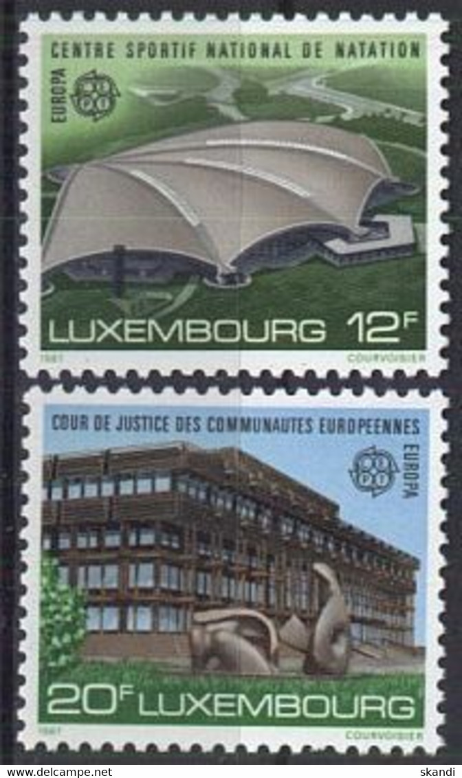 LUXEMBURG 1987 Mi-Nr. 1174/75 ** MNH - CEPT - Unused Stamps