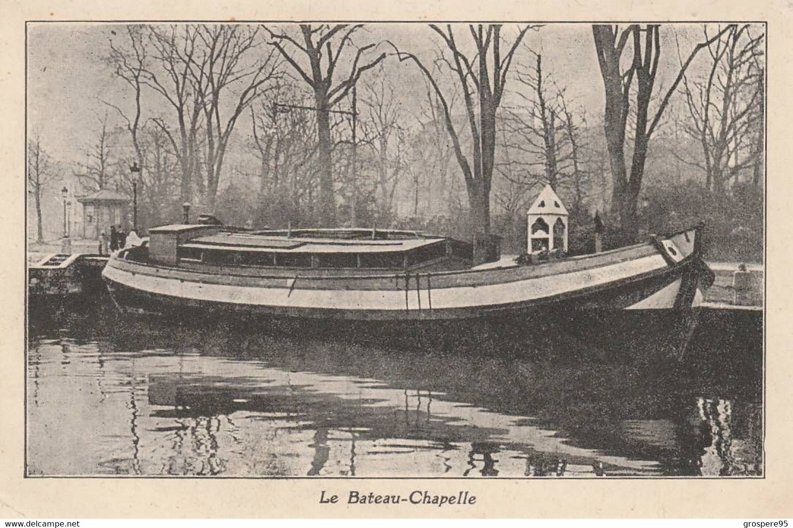 BATEAU CHAPELLE DES MARIGNIERS (SAINT PIERRE SAINT PAUL) Carte Envoyee De Beautor Aisne 1931 - Embarcaciones