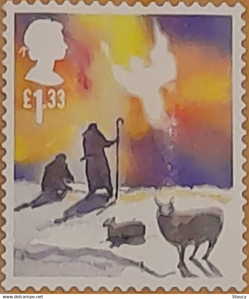 UK GB Great Britain QEII 2015 CHRISTMAS: The Shepherds £1.33 (SG 3776), As Per Scan - Sin Clasificación