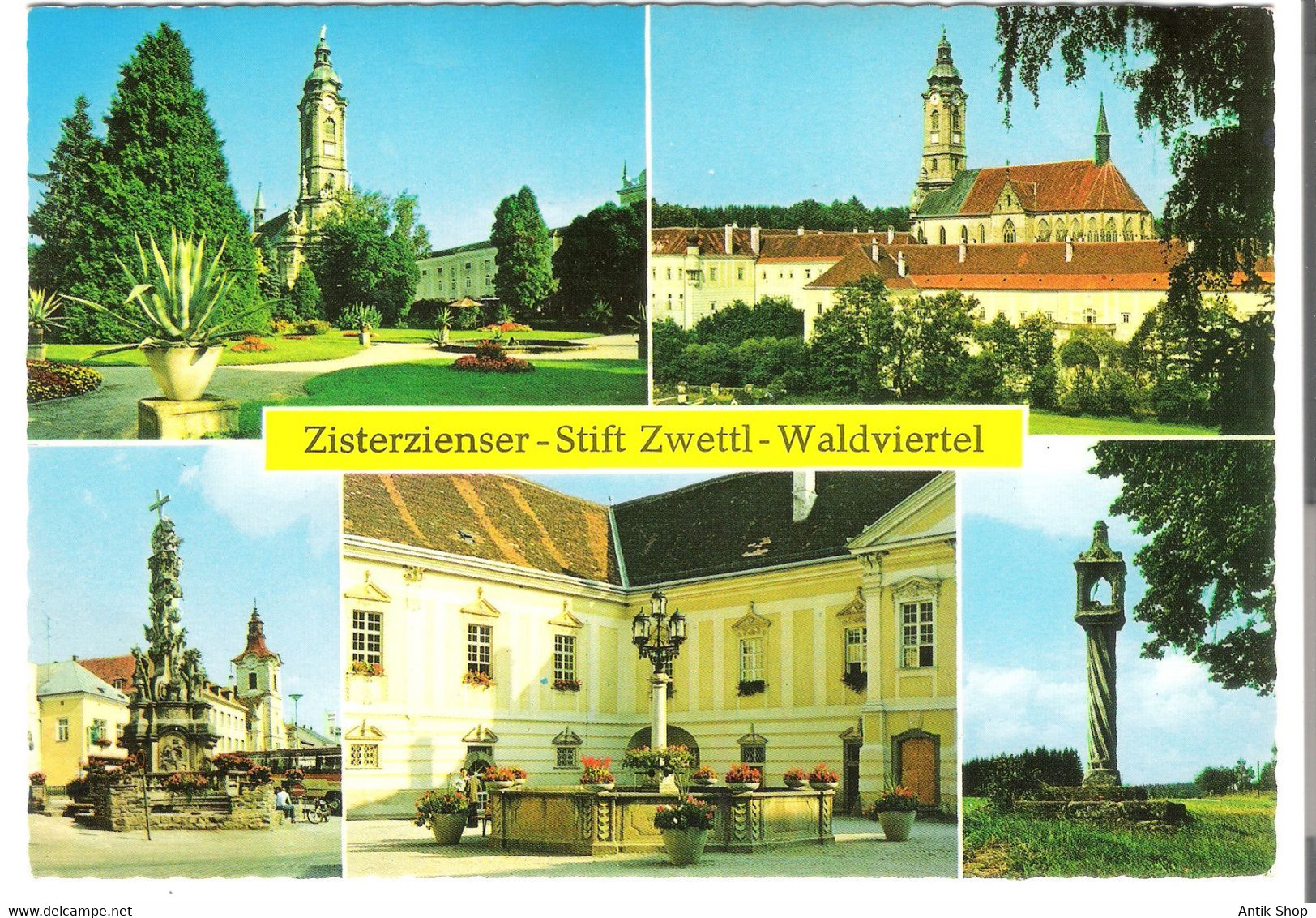 Zisterzienser - Stift Zwettl - Waldviertel - 5 Ansichten - Von 1968 (6266) - Zwettl