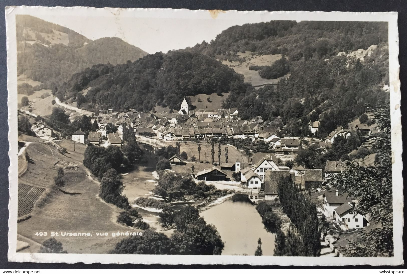 ST. URSANNE Vue Générale - Saint-Ursanne