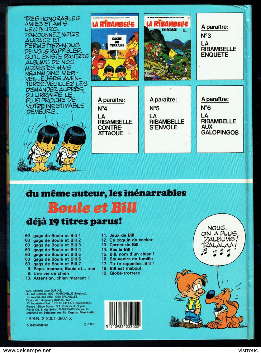 "LA RIBAMBELLE GAGNEDU TERRAIN ! T1" De ROBA - Editions DUPUIS - 1983. - Ribambelle, La