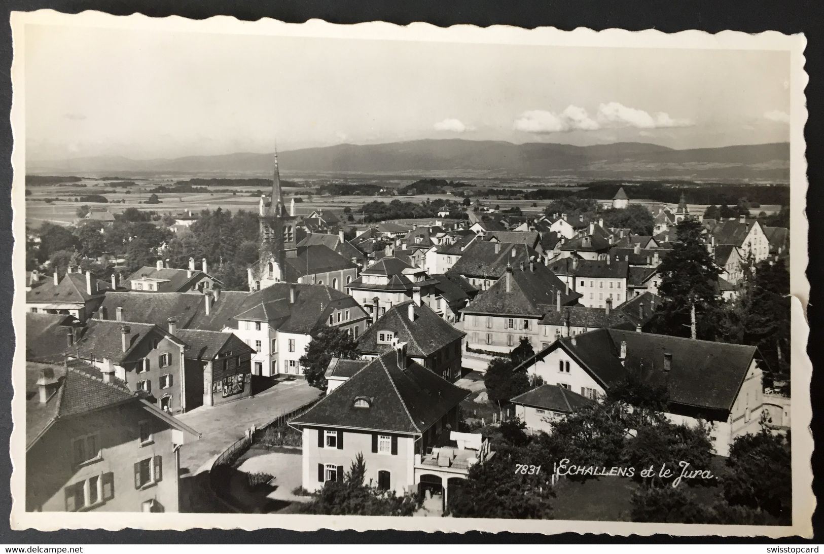 ECHALLENS Et Le Jura - Échallens