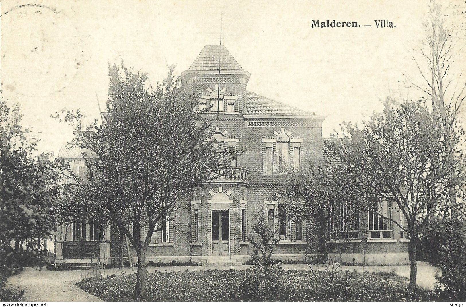 Malderen.   -   Villa.   -   1924   Naar   Antwerpen - Londerzeel