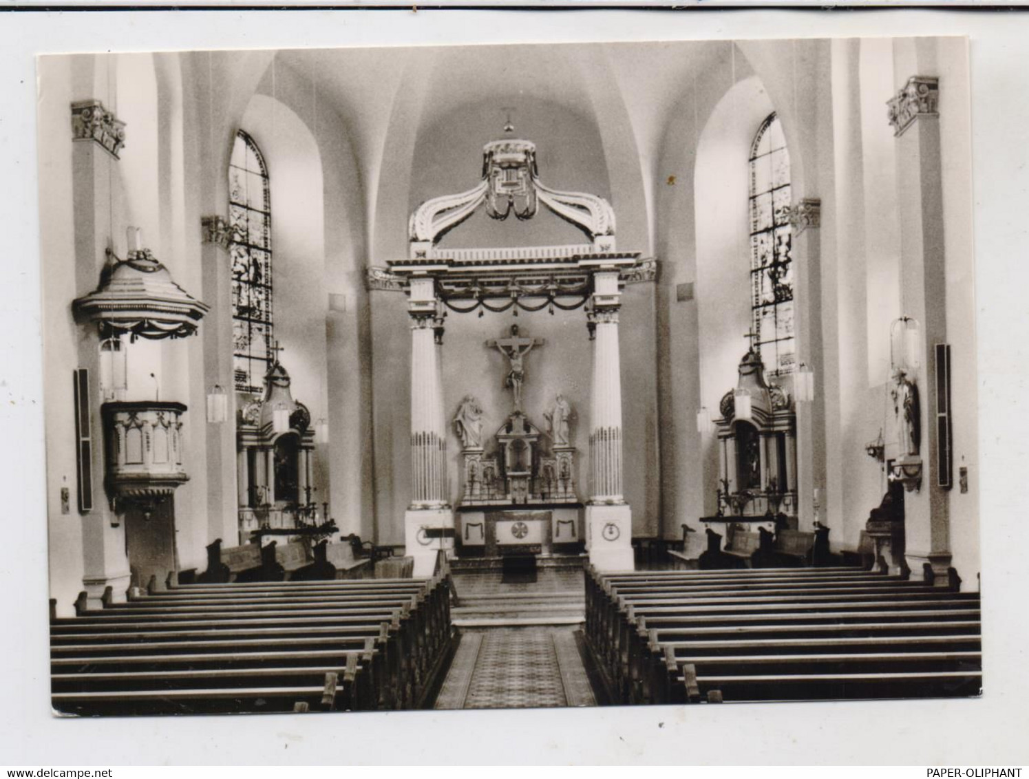 5583 ZELL, Pfarrkirche St. Peter, Innenansicht - Zell