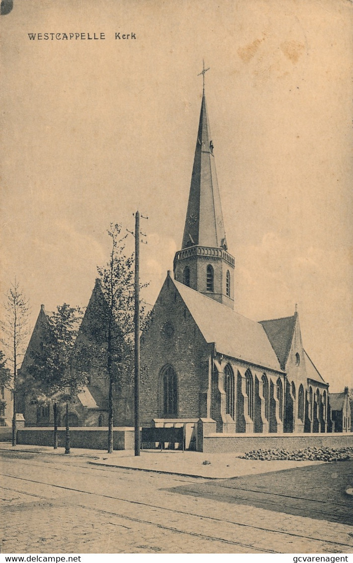 WESTKAPELLE   KERK         2 SCANS - Knokke