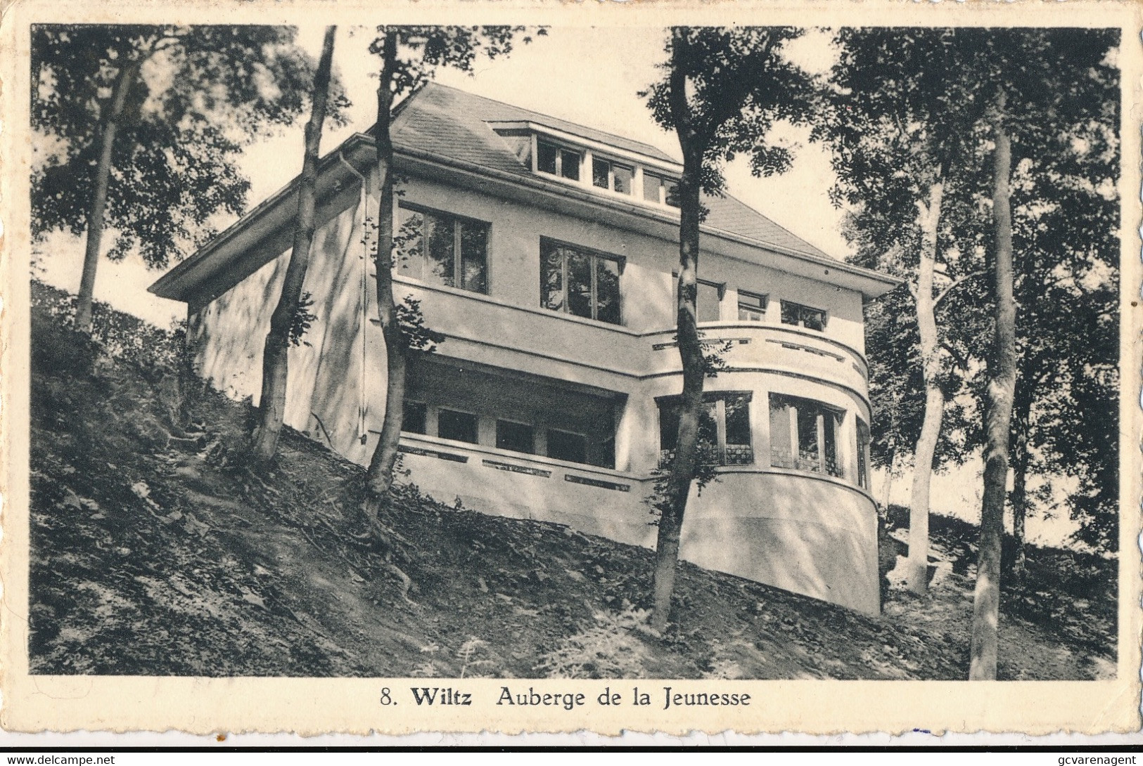 WILTZ  AUBERGE DE LA JEUNESSE        2 SCANS - Wiltz