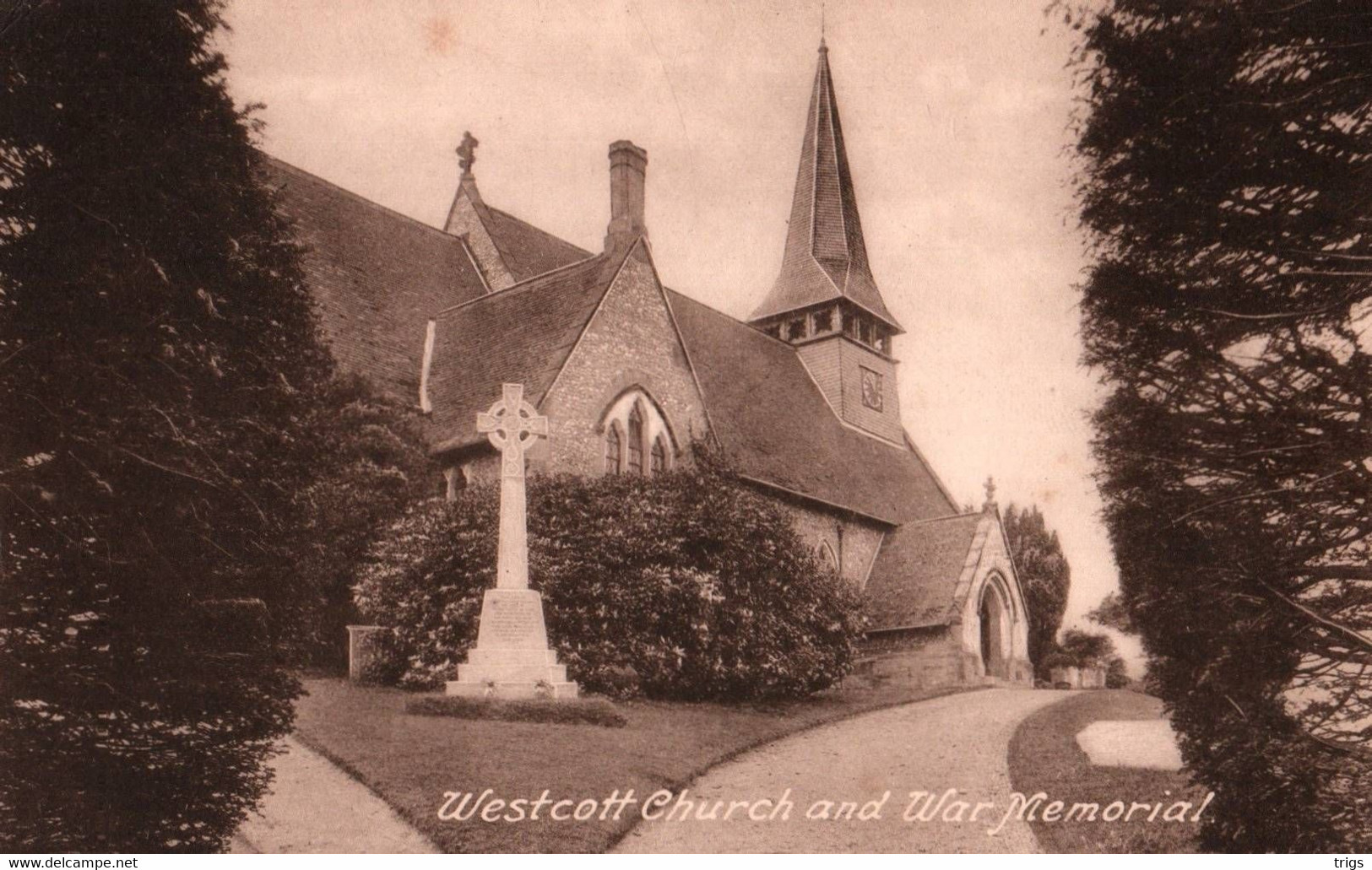 Westcott - Church And War Memorial - Buckinghamshire