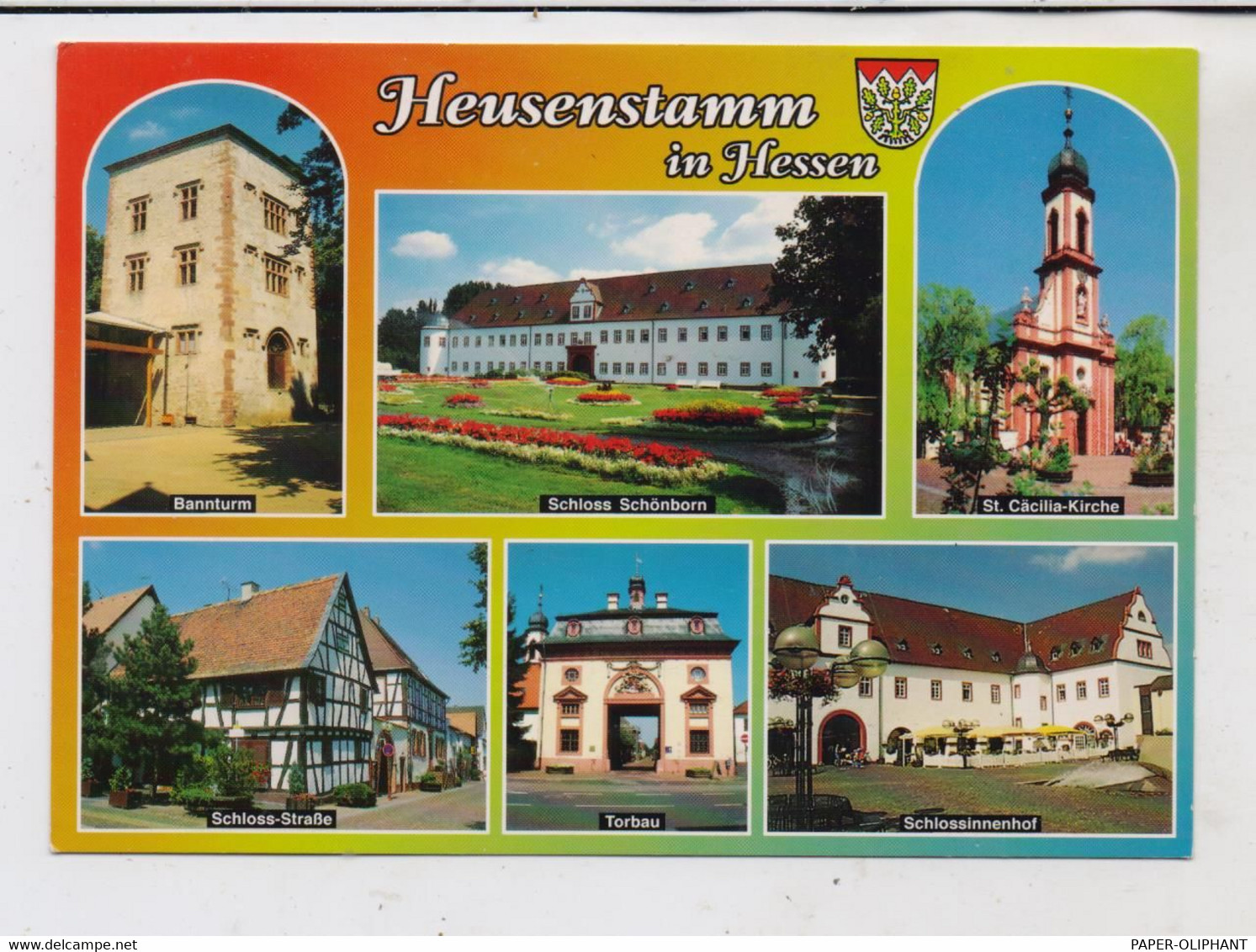 6056 HEUSENSTAMM, Mehrbild - AK - Heusenstamm