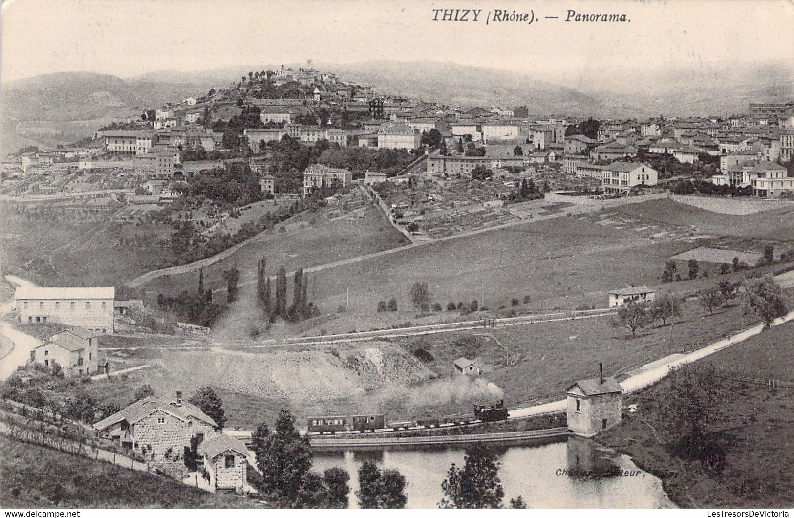 FRANCE - 69 - THIZY - Panorama - Carte Postale Ancienne - Thizy