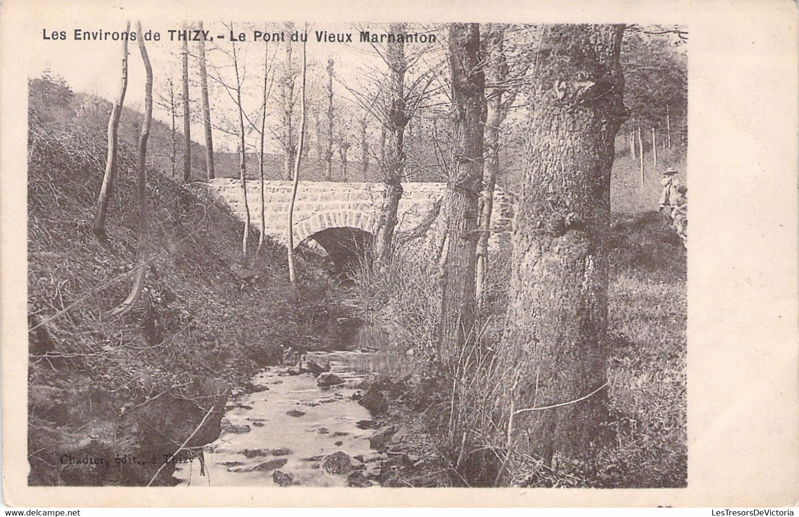 FRANCE - 69 - THIZY - Le Pont De Vieux Marnanton - Carte Postale Ancienne - Thizy