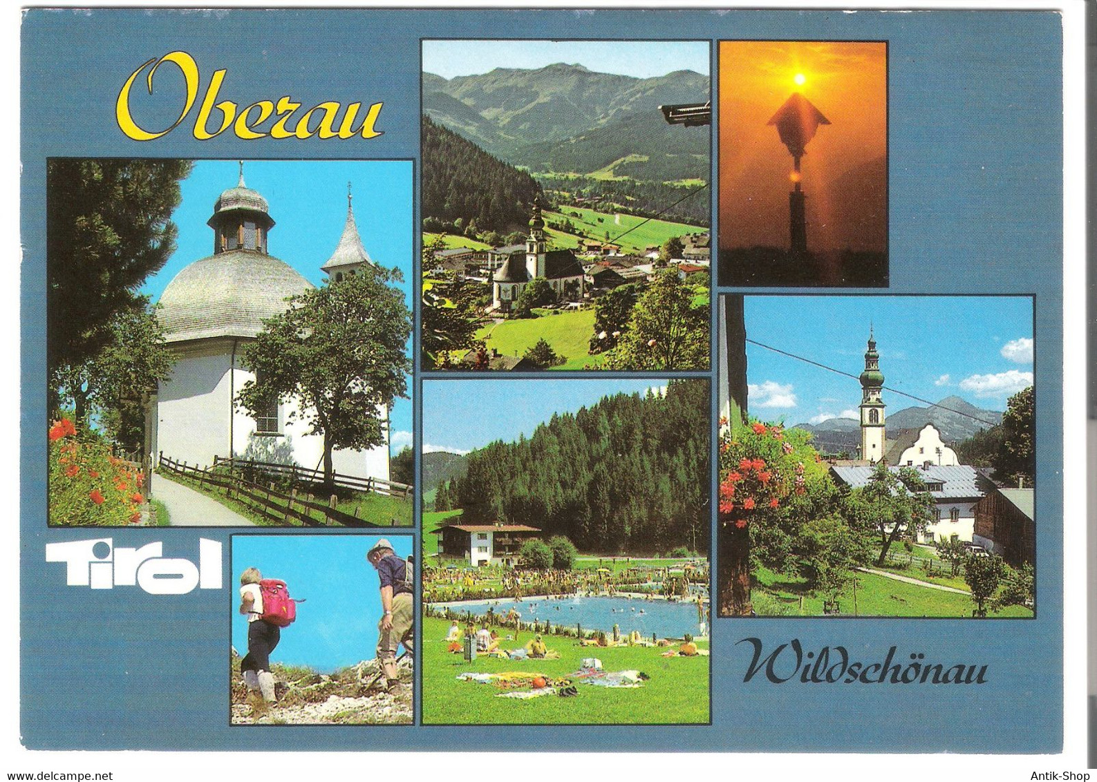 Oberau - Wildschönau - 6 Ansichten - Von 1974  (6294) - Wildschönau