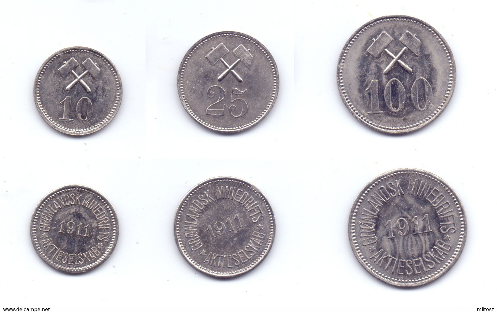 Greenland Mining Tokens 1911 - Greenland