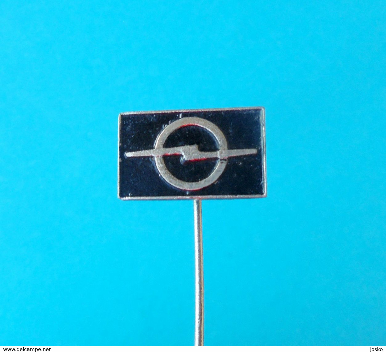 OPEL - Vintage Pin Badge * German Car Automobile Auto Automovil Carro Germany Deutschland Abzeichen Anstecknadel - Opel