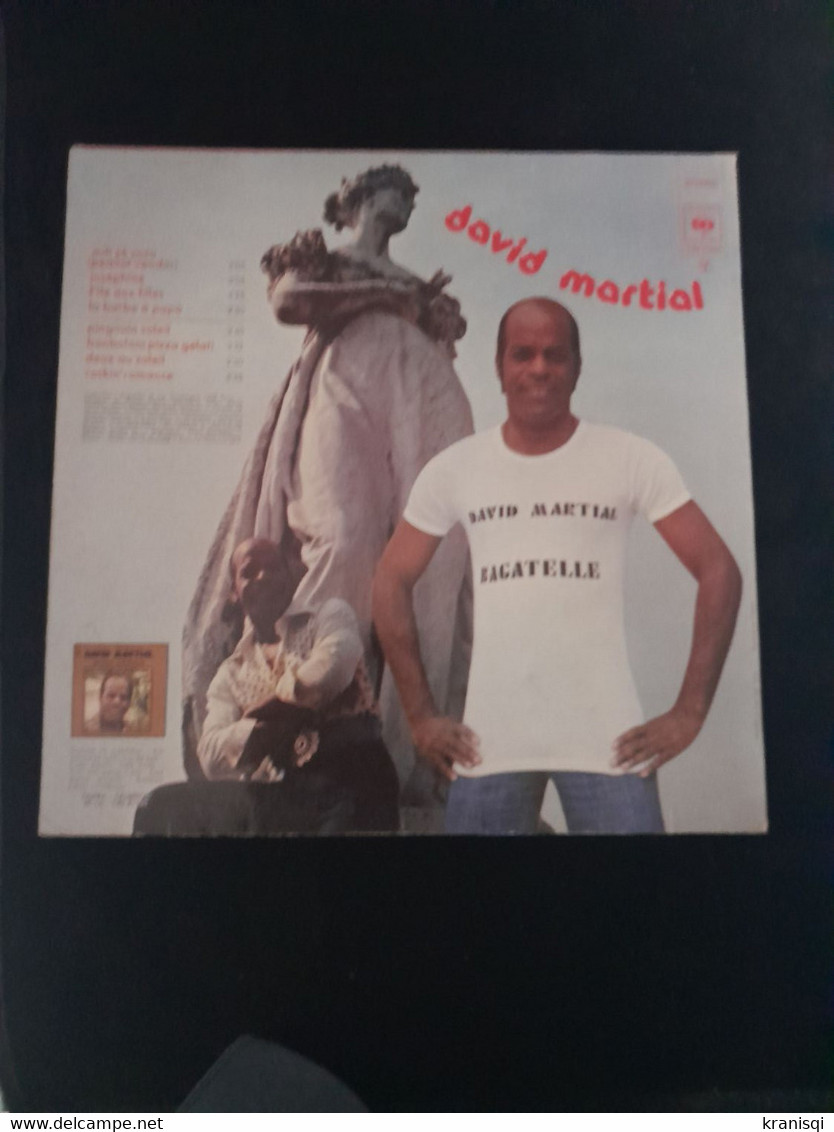 Vinyle 33 T ,David Martial 1976 - Country En Folk