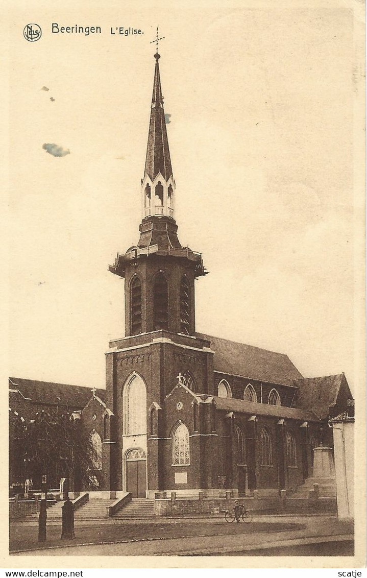 Beeringen.   -   L' Eglise   -   1941   Beveren   Naar   Antwerpen - Beringen