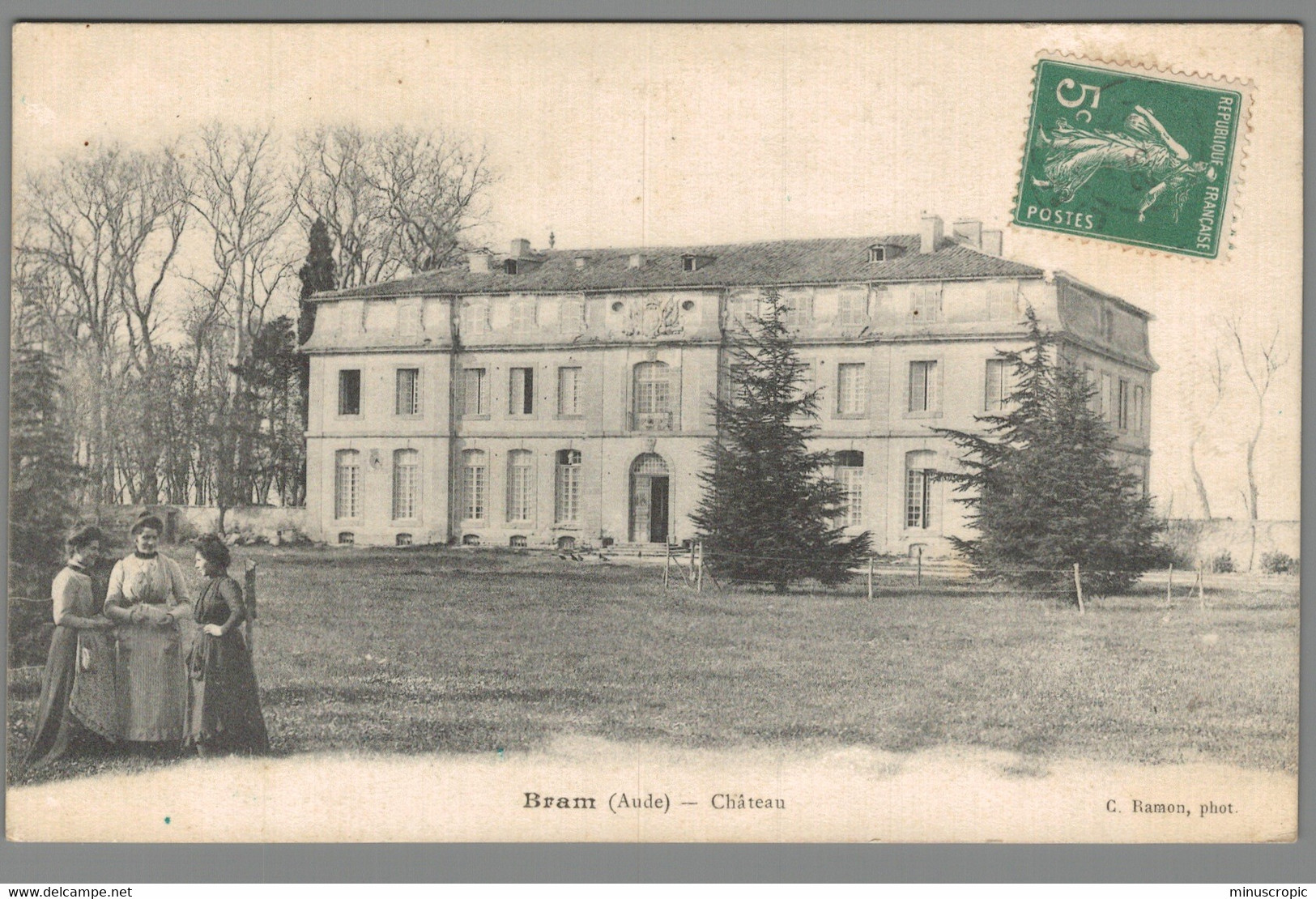 CPA 11 - Bram - Chateau - Bram