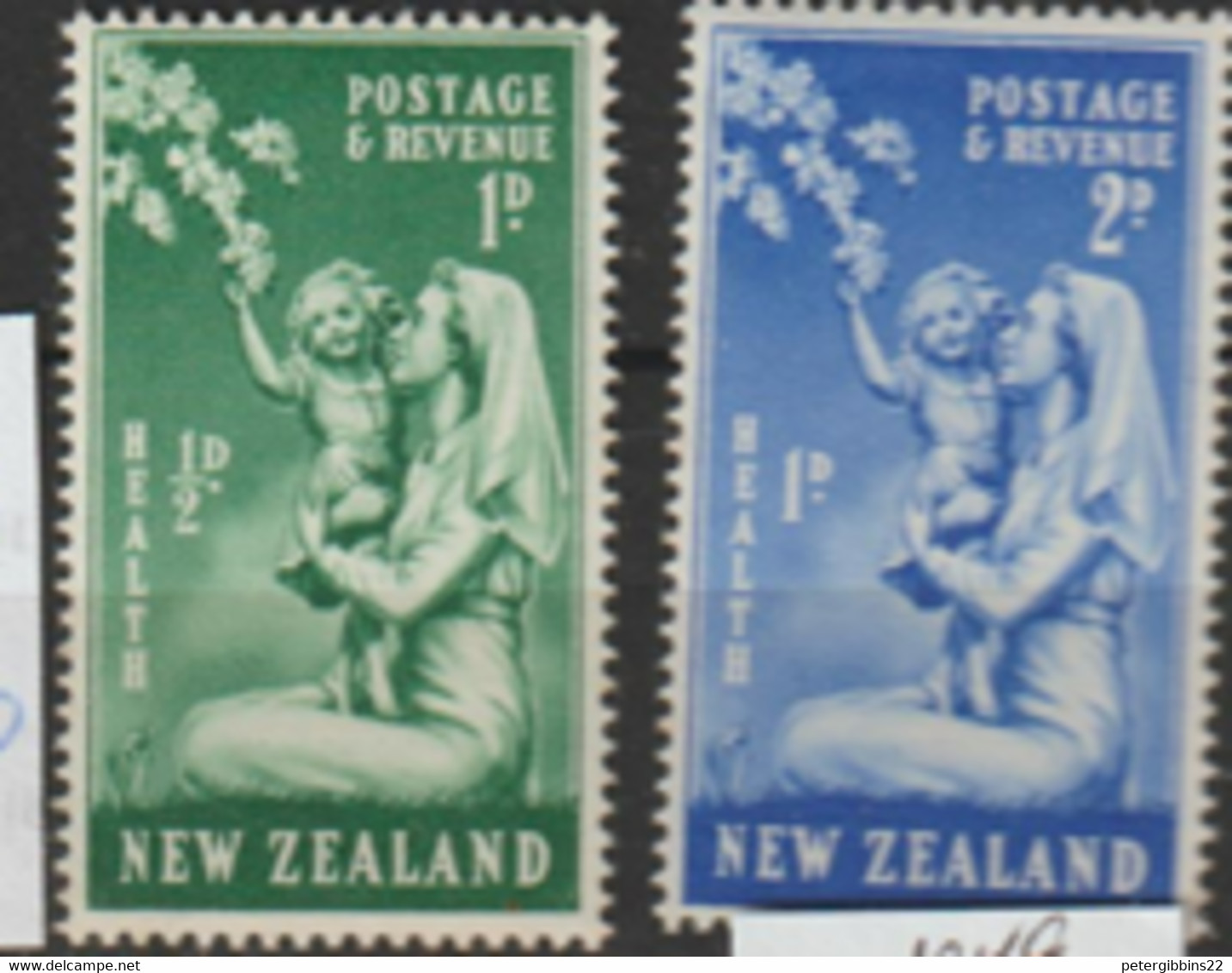 New Zealand   1949  SG 698-9   Hea;th  Moumted Mint - Ungebraucht