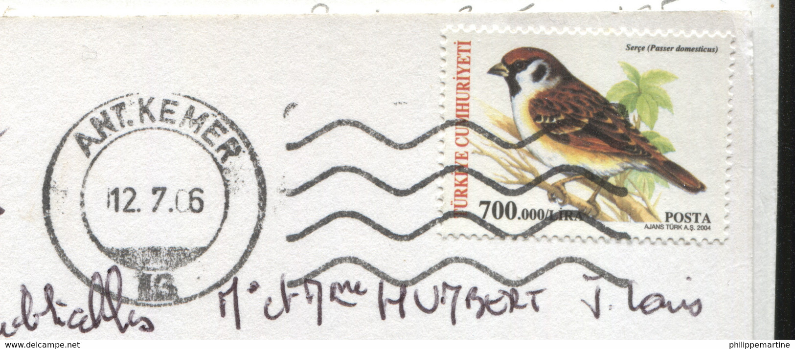 Turquie 2004 - YT 3117 (o) Sur Fragment - Used Stamps