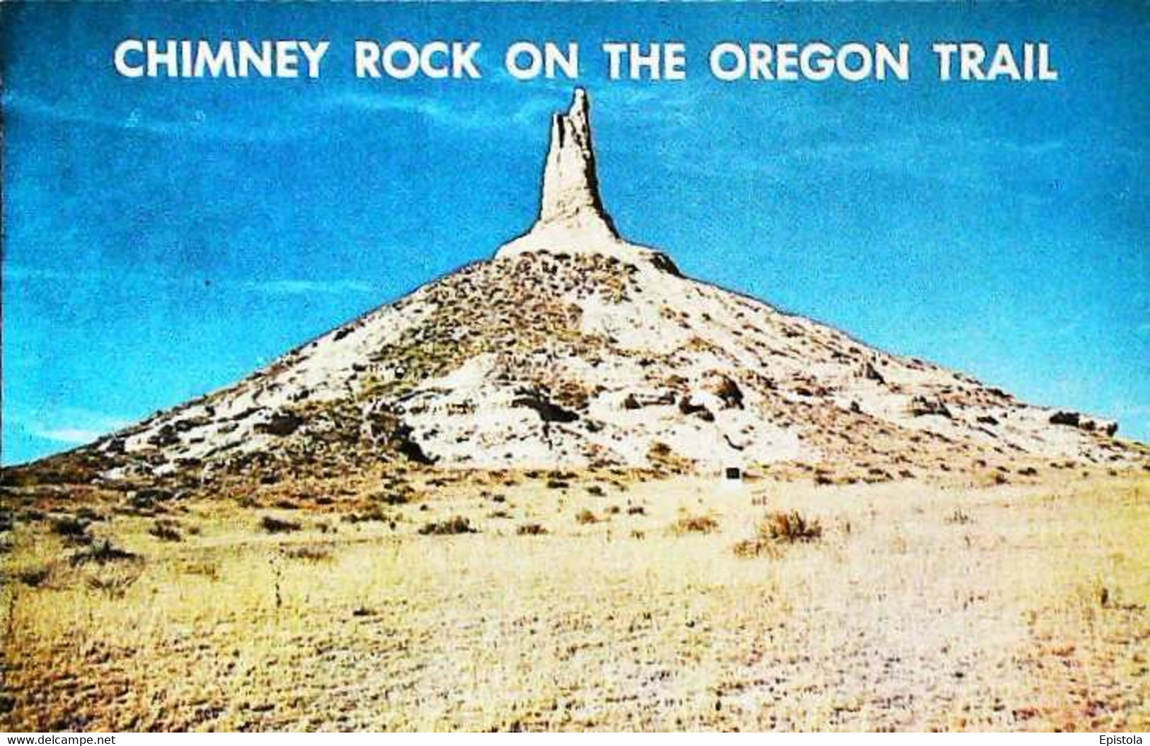 ► Near Boyard Chimney Rock On Oregon Trail  1960s Nebraska - Sonstige & Ohne Zuordnung