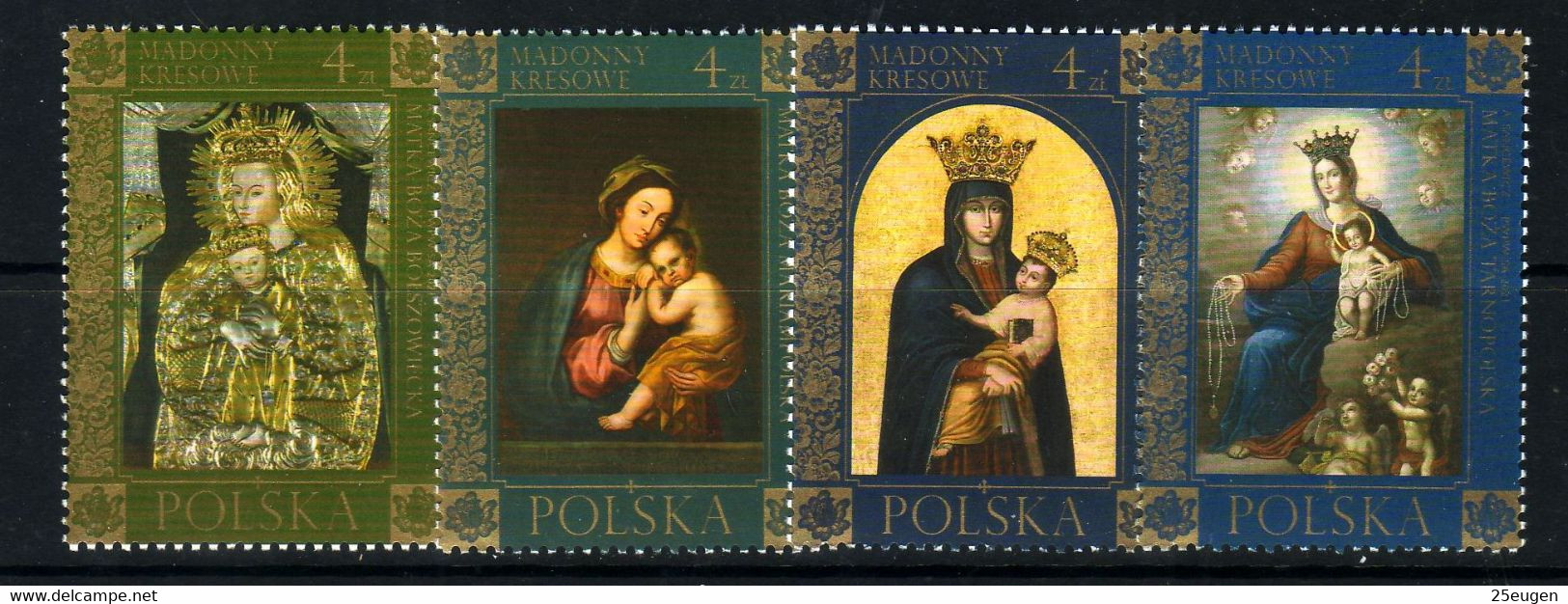 POLAND 2021 Michel No 5306 - 5309 MNH - Paintings